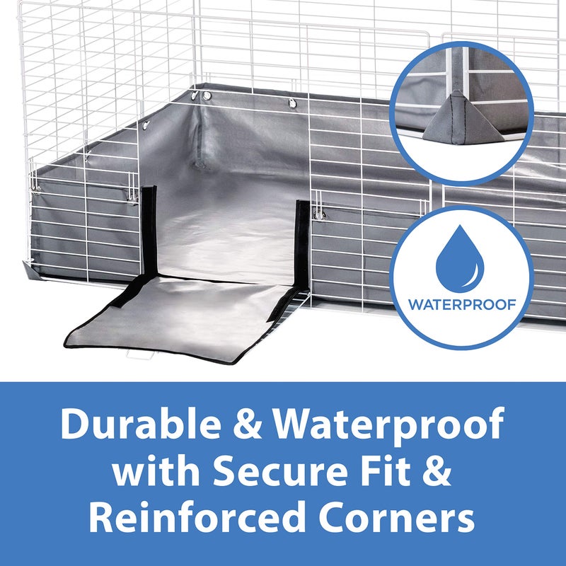 Kaytee Open Living Pet Guinea Pig or Rabbit Habitat Replacement Liner 48" x 24" - Image 3